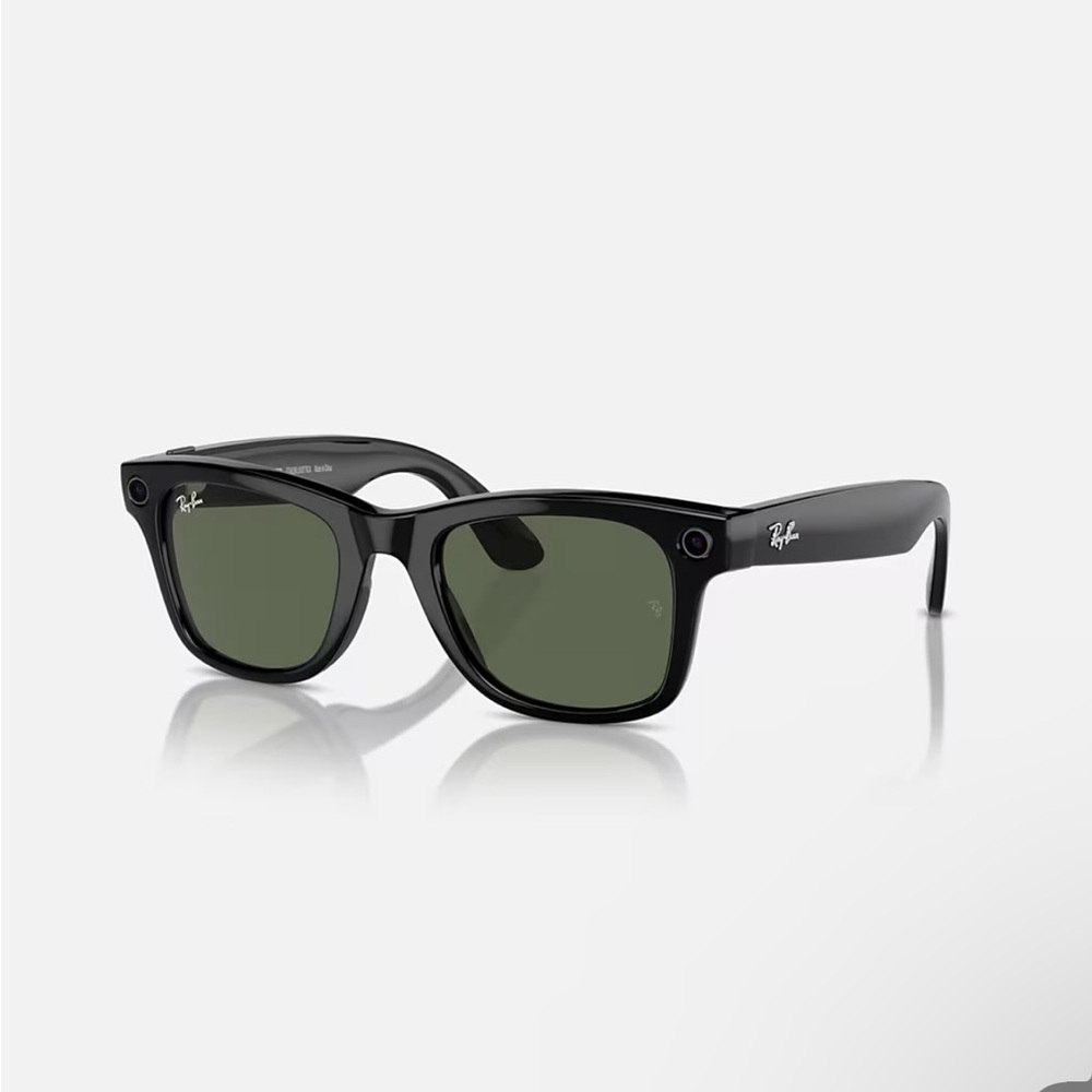 RAY-BAN | META WAYFARER Sunglasses, Black, New